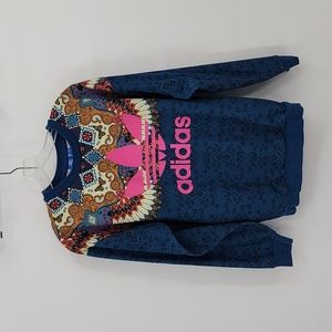 Adidas × Farm Rio Boromix Sweatshirt Size 2XS